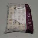 jinchan Boho Kitchen Curtains Linen Tier Curtains 45 Inches Bohemian Cafe Small Drapes Striped Mudcloth Farmhouse for Bathroom RV Camper Light Filtering Rod Pocket 2 Panels Blue on Beige