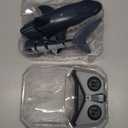 2.4Ghz Remote Control Shark Toys for Kids 3 4 5 6 7 Years Old, 1:18 Scale High Simulation Shark for Pool, Bath Toys for Toddlers, Electronic RC Sea Animal, Outdoor Water Gifts