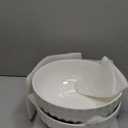 White Serving Bowls For Entertaining (7.8 inch) - Medium Sized Salad Bowls, Ceramic Serving Dishes, Large Bowl, Serving Bowl Set For Fruit Soup Pasta, Salad Serving Bowl, Big Dishes For Eating