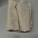 EMEMA Decorative Linen Throw Pillow Covers 20x20 Inch Natural Beige Boho Farmhouse Neutral Couch Throw Pillows for Bed Pack of 2 Accent Pillowcase Modern Sofa Cushion Livingroom Home