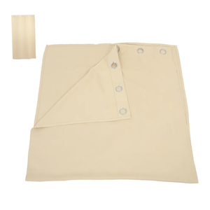 2 Piece Blackout Curtains Grommet Solid Drapes for Bedroom Nursery and Office Thermal Insulated Noise Reducing Easy to Install, 64x41