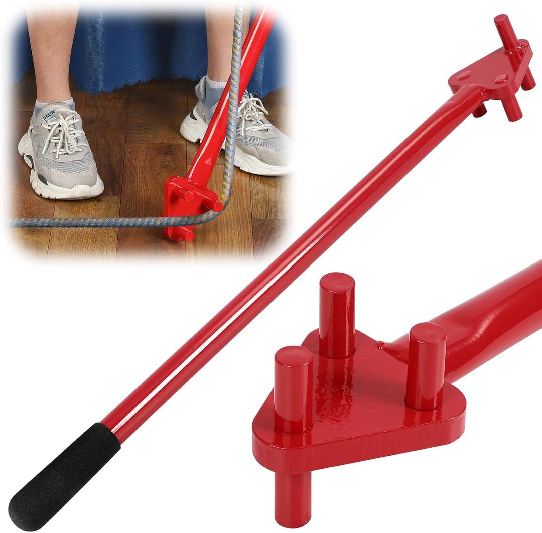 Tondiamo Rebar Bender for 5/8 Inch Bars Manual Bending Machine Rebar Tools Bar Reverse Head for Flat Steel and Steel Rod