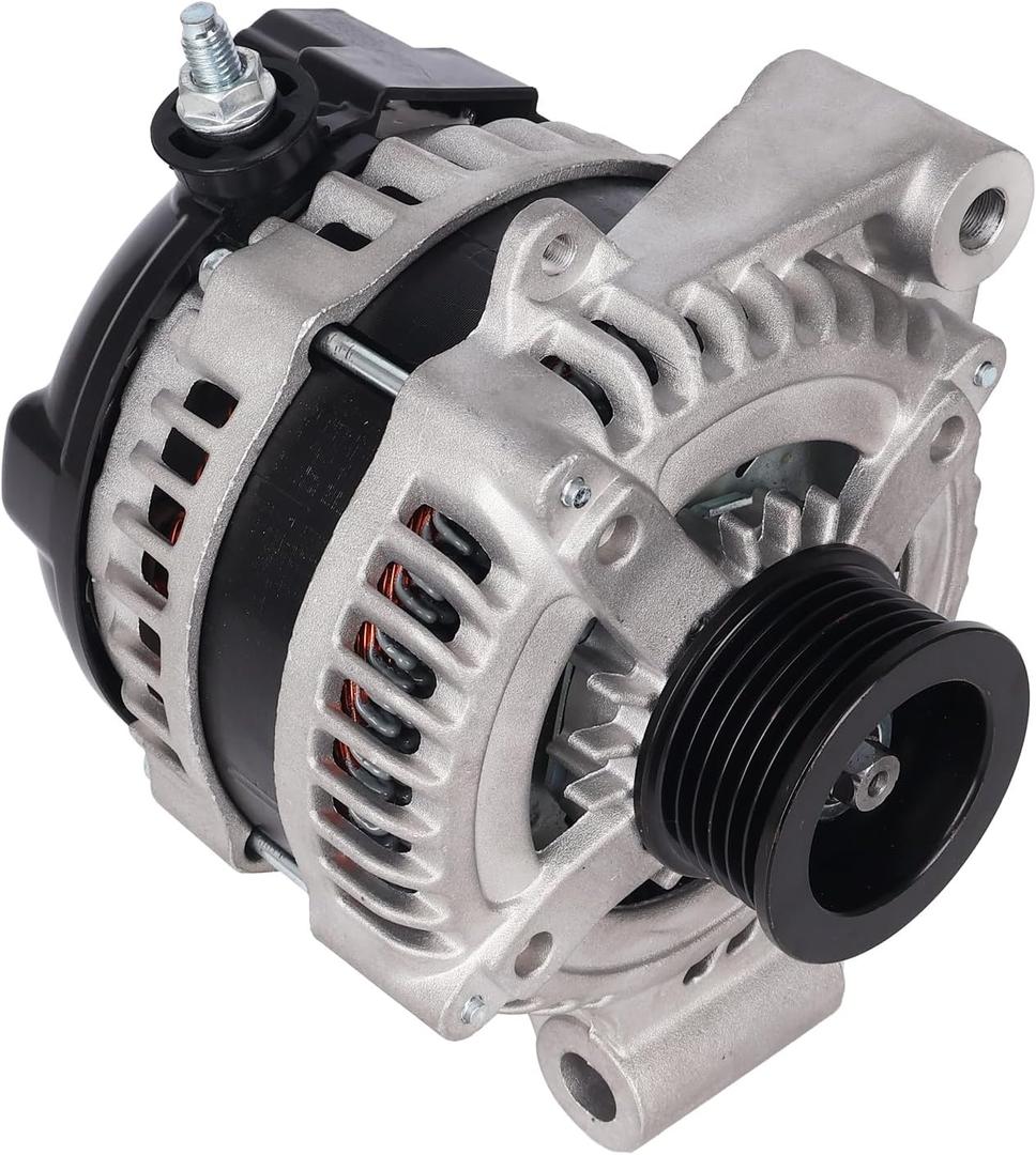 PAROD Alternator 12V 150A Fit for 2017-2022 Jaguar F-Pace, 2014-2020 F-Type, 2017-2019 XE, 2011-2020 XF, 2010-2015 XFR, 2013-2015 XFR-S,Replace for 1042105360 6-Groove Pulley