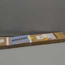 UNISHADES No Drill Blinds for Windows 1" Vinyl L-Shaped Slats Cordless Mini Blinds for Home, for Window Size 31" W × 64" H White