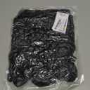 110pcs Black Balloon 12 inch, Black Latex Balloons for Birthday Party Baby Shower Wedding(with 2 Ribbons).