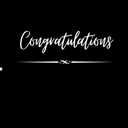 Congratulations sketchbook / 100 pages / 6 x 9 inches / simple black design