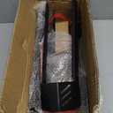 Bike Stand Floor, Portable Bike Storage for Garage - Fit for 24"-29" Bikes, Tire Width up to 3.5", Road & Mountain Bicycle Stand, Front and Rear Wheel Parking Rack - Red