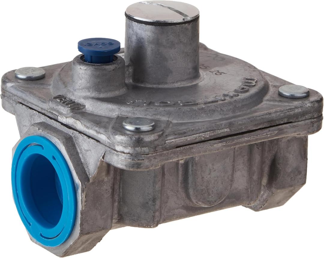 Maxitrol RV48L Natural Gas Pressure Regulator, 1" In and Out Opening, 3/4" FPT Thread,1/2 PSIG Inlet Pressure, 3"-6" WC Outlet Pressure