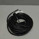 DEWENWILS Outdoor Extension Cord 1 to 3 Splitter, 3 Prong Outlets Plugs, Max 28ft End to End (40 FT Total),16/3C SJTW Weatherproof Wire for Outdoor String Lights, ETL (Black)