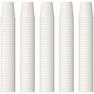 JOLLY PARTY 2 oz Bathroom Cups, 700 Pack Small Paper Cups, White Mouthwash Cups, Disposable Mini Paper Espresso Cup, Paper Sampling Cup
