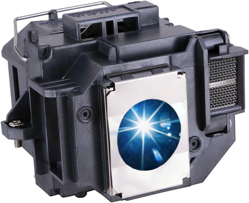 EWO'S ELP54 Replacement Projector Lamp Bulb for Epson ELPLP54/ELPLP58 Powerlite Home Cinema 705HD S7 S9 X9 S8 X7 EX31 EX51 EX71 EX5200 EX7200 EX3200 S10 H310A H311A H331A H368A H369A H376A Projectors