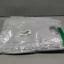 YoungsTex Room Darkening Curtains 45 Inch Length for Kitchen Windows - Short Thermal Insulated with Grommet Blackout Window Drapes for Bedroom, 2 Panels, 42 x 45 Inch, Greyish White