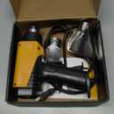 SEEKONE 1800W Heat Gun Compact Design Heavy Duty Hot Air Gun 122-120250- 650Variable Temperature Control for 2 Speed Settings with 4 Nozzels for Crafts, Vinyl Wrap, Shrink Tubing