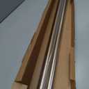 Ivilon Drapery Window Curtain Rod - End Cap Style Design 1 Inch Pole. 72 to 144 Inch Color Warm Gold