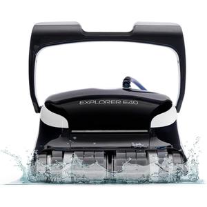 Dolphin Explorer E40 Automatic Robotic Pool Vacuum Cleaner with Wi-Fi, Wall Climbing Capability, Waterline Scrubber Brush, Ideal for Inground Pools up to 50 FT in Length