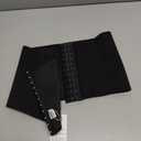 Tomboy Trans Lesbian Strapless Plus Size Chest Binder Top with 20 CM Elastic Band (Black, XXXL)