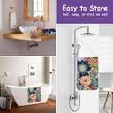 Bathtub Mat Non Slip, Bohemia Extra Long Bath tub Mat Shower Floor Mat with Suction Cups and Drain Holes for Adults Kids Elderly 40 X 16 Inch