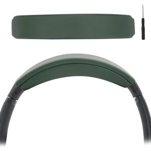 Headband Cushion Cover for Bose Quiet Comfort 45 (QC45) QC35 QC35 II Headphones with Protein Leather& Memory Foam (Cypress Green)