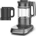 Joydeem Soymilk Maker Machine, Heated Blender with Grind Cup, Low Noise Variable Frequency Brushless Motor, 1.75L Capacity, Black, JD-B1Pro