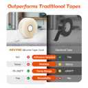 Self-Fusing Silicone Tape 1 36 20 mil Clear Rubber Repair Tape Waterproof, Heat-Resistant, Insulating, Chemical-Resistant, No-Residue, Ideal for Sealing, Automotive, Electrical & Outdoor Use