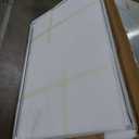 Large Magnetic Dry Erase Whiteboard, 60"X40" White Board for Wall with Long Pen Tray, Dry Erase White Board for Home Office Classroom