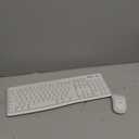 Logitech MK270 Wireless Keyboard and Mouse Combo for Windows, 2.4 GHz Wireless, Compact Mouse, 8 Multimedia and Shortcut Keys, 2-Year Battery Life, for PC, Laptop - White