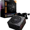 EVGA 100-GD-0600-V1, 600 GD, 80+ GOLD 600W, Power Supply