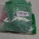 Hawaiian Little Girls Costume Dress with Luau Flower Leis Accessories Flower Hair Clip Toddler Halloween Party Cosplay Outfit (3-4 Years, Red)