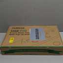 Bathroom Faucets for Sink 3 Hole, Hurran Matte Black Bathroom Sink Faucet with Pop-up Drain and Supply Lines, Stainless Steel Lead-Free Widespread Faucet for Vanity RV Farmhouse Sink (8 Inch)