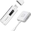 Lemorele Wireless USB-C Transmitter and HDMI Receiver Kit, Plug&Play USB-C to HDMI Wireless Extender, 2.4/5G 164ft Range 1080P Full HD, for Streaming Video&Audio to HD TV/Monitor from Phone/Laptop