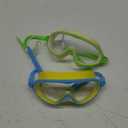 Seago Swim Goggles 2 Pack Anti-Fog Anti-UV Wide View Swimming Goggles for Kids 3-15