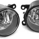 Front Fog Light Assembly Compatible with Impreza 2012-2019 Outback 2010-2012 Forester 2014-2017 WRX/WRX STI 2015-2017 33900-T0A-A01 4F9Z15200AA