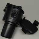 2 in 1 Cup Organizer Cup Holder Expander Cup Holder Adapter Multifunction Car Phone Holder Fit 5.4-7.2'' Phone Car Cup Phone Mount (Black)