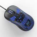 Wired Gaming Mouse with,RGB Backlight high USB Plug Play Lightweight Gaming Mouse, 6 Buttons,Ergonomic Wired Mouse for Laptop,Computer,PC,Mac(Black)