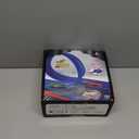 15 Ft Flexible Race Car Track for Kids, Double-Sided Racetrack with Suction Cups, Race Car Ramp Track & Compatible 1:64 Diecast Cars,Portable Roll Up Track Toy,Gift for Boys Girls Ages 3-5 5-7 (Blue)