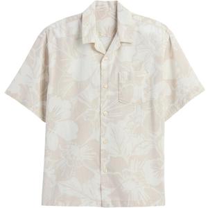 Gap Boys' Short Sleeve Linen Shirt (XX-Large)