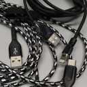 ZGear 2 PCS Charge Cable , For USB C; For Lightning Cable