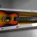 23" Acoustic Guitar, Kids 6 String Toy Guitar - Realistic Steel Strings - Beginner Practice First Musical Instrument for Children, Toddlers (Walnut), Miniature