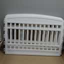 IRIS USA Dog Playpen with Door, 24 4 Panel Pet Exercise Pen  Indoor Outdoor Puppy Play Pen, Portable Plastic Pet Fence for Small Medium Dogs, Foldable 35 x 35 x 24, White