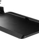 Ergonomics Desk Extender Tray, 30 Adjustable Clamp on Keyboard Drawer Table Mount Armrest Shelf Stand Slide Computer Elbow Arm Support