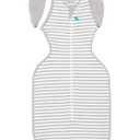 Love to Dream Swaddle Up Transition Swaddle, Patented Zip-Off Wings, Gently Help Baby Transition from Being Swaddled to Arms Free When Showing Signs of Rolling, 1.0 TOG, 13-19 lbs, Gray
