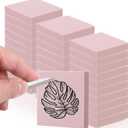 30 Pcs 2" X 2" Rubber Carving Blocks Linoleum Blocks for Printmaking, Stamp Making, DIY Crafting, Scrapbook, Painting, Soft and Easy to Carve (Pink)