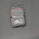 Yamadura Travel bottles for Toiletries, TSA Approved Travel Containers, Refillable, Portable, Spray Bottles and Pump Bottles with Labels for Creams, Perfumes and Shampoos (Pink)