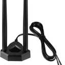 Eightwood Dual Band WiFi Antenna 2.4GHz 5GHz RP-SMA WiFi Antennae with 6.5ft Extension Cable for PC Desktop Computer PCI PCIe WiFi Bluetooth Card Wireless Network Router