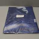 Happy 17th Birthday Banner Backdrop Blue Sliver Balloons Stripe Flag Light Spots Cheers to 17 Years Old Theme Decorations Decor for Girls Boys 17th Birthday Party Bday Supplies Background Glitter