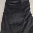 NICETOWN Black Velvet Blackout Curtains 96 inch Long for Bedroom and Living Room, Thermal Curtains Solid Heavy Rod Pocket Drapes/Window Treatments for Hall, Theater (2 Pieces, 52 W)