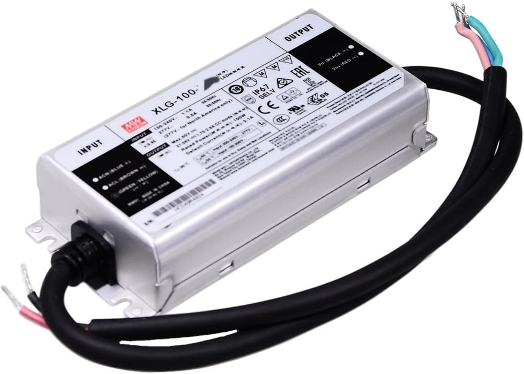 Mean Well XLG LED Driver, XLG-100-H-AB 100W 2100mA