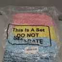 Knitgrip 2lb Easter Grass Crinkle Cut Paper Filler with Bunny Egg Happy Easter Confetti Shred Basket Filler Stuffers Iridescent Raffia Grass for Bunny Gift Box Packaging Wrapping Decoration (Blue Yellow Pink)