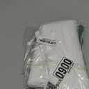 downluxe Waterproof Fabric Shower Curtain Liner, Soft Cloth Shower Liner with 3 Magnets, Machine Washable & Hotel Quality Bathroom Curtain, 70" W x 72" L, White