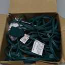 C7 Multicolor Christmas Lights Outdoor, 25Ft Vintage Christmas String Lights with 27 Ceramic Colorful Bulbs, Outdoor Christmas Decorations Lights for Xmas Tree Holiday Party Patio Backyard Roofline